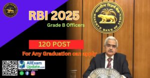 Read more about the article RBI 2025 में निकली 120 पदों पर बड़ी भर्ती Grade B Officers किसी भी क्षेत्र में Graduation कर सकते है आवेदन Last Date- 30/09/2025