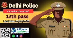 Read more about the article SSC-2025 Constable (Executive) Delhi Police में 7565 पदों पर भर्ती 12th Pass के लिए सुनहरा अवसर Last date-21/10/2025 जल्द आवेदन करे